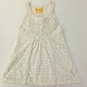 Free People Mesh Lace Top